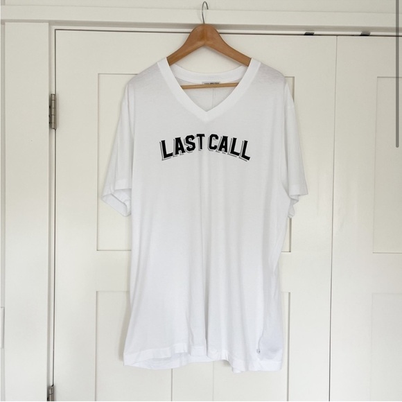 JAMES Perse V Neck Last Call T Shirt - Picture 2 of 6